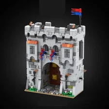 Compatible Modular Castle 01 - Gatehouse for Castle / Village Series 722