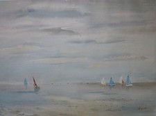 Roland Vivian Pitchforth RA - Excellent Signed Watercolour - Important Artist