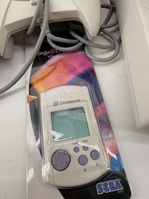 Sega Dreamcast Console Bundle Boxed - Tested Works - VMU, Light Gun, 2 Ctrls