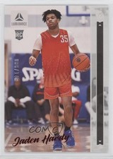 2022-23 Panini Chronicles Draft Picks Luminance Red 86/149 Jaden Hardy #11 09vk