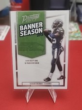 2017 Prestige Football Banner Season Inserts #7 Richard Sherman Seattle Seahawks
