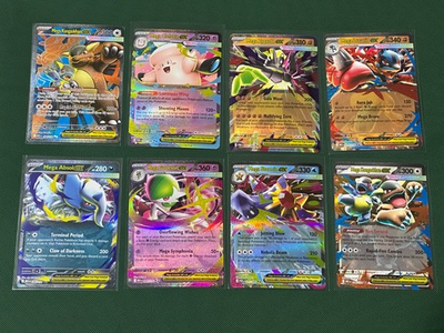 #ad Pokemon Choose your own MEGA EX Cards $1.00