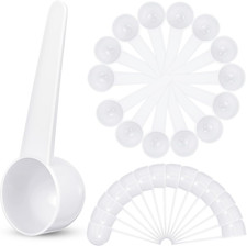 80 Pack Plastic Tablespoon Measuring Spoons Bulk 20 Ml 20 Cc 1.33 Tablespoo