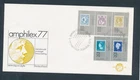 D487381 Netherlands FDC Amphilex 77 Block Stamps Nederland 1977 NVPH 152