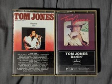 Tom Jones lot of 2 Cassette Tapes - Darlin   Greatest Hits