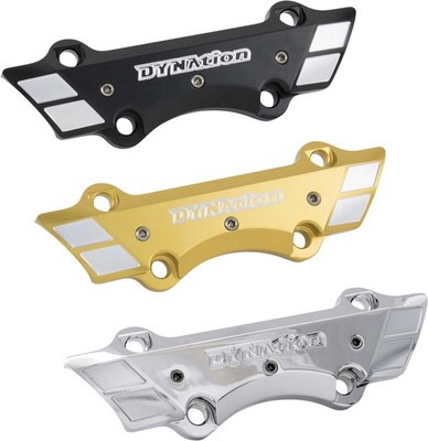 Baggernation Super Riser Clamp 1'' Weld Wing Chrome Risers