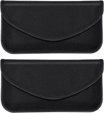 2PCS Faraday Bag GPS RFID Signal Blocking Key Phone Wallet Pouch