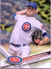 2017 Topps Chrome Refractor #19 Kyle Hendricks CUBS