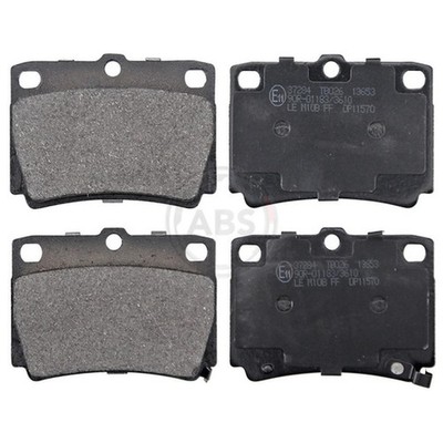 REAR DISC BRAKE PAD SET A.B.S. FOR MITSUBISHI 4605A783 NEW
