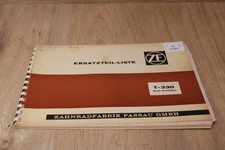 ZF T-330 Schl&uuml;ter Ersatzteilliste 2062002036  1968 xb11307
