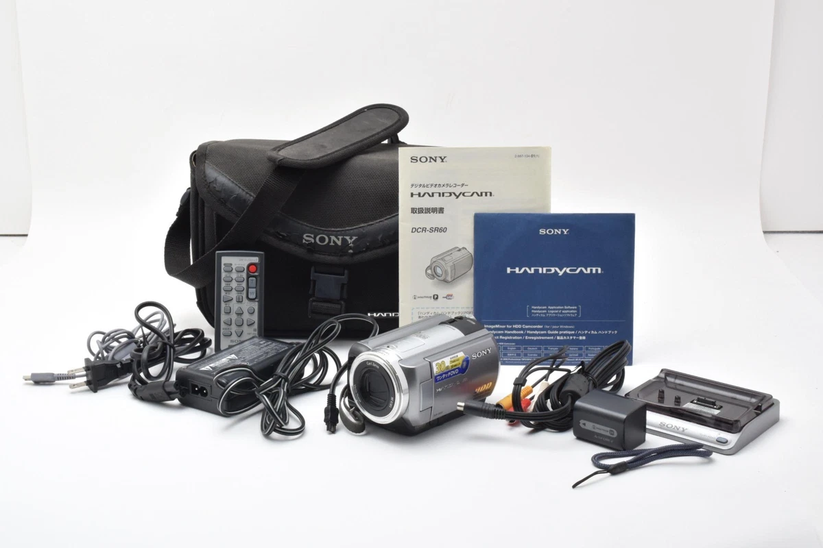 SONY Handycam HDD 30GB デジタルビデオカメラ Sony Handycam Hard Disk Drive (HDD) 800x Digital Zoom Camcorders