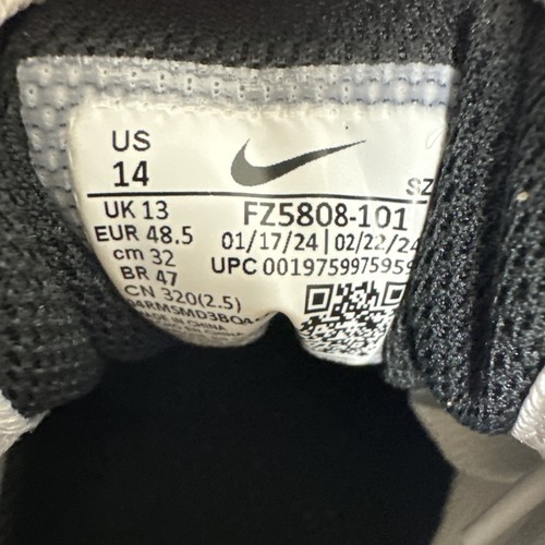 Nike Air Max 1 Essential Summit White Black FZ5808-101 Men's Size 14 Sneakers - Bild 6 von 6