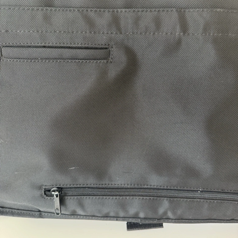 Solo Negro 17" Estuche para Laptop Bolso Maletín Ampliable a 5 pulgadas Foto 4 de 4