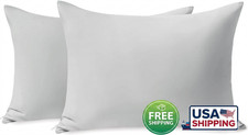 Silky Soft Kids Travel Pillowcase 2pc Set - Zippered 13" x 18" Toddler Bedding G