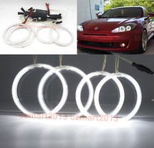Ccfl Halo Ring For Hyundai Tiburon 2007 2008 Headlight Angel Eyes Lamp Drl White Ccfl Halo Ring For Hyundai Tiburon 2007 2008 Headlight Angel Eyes Lamp Drl White