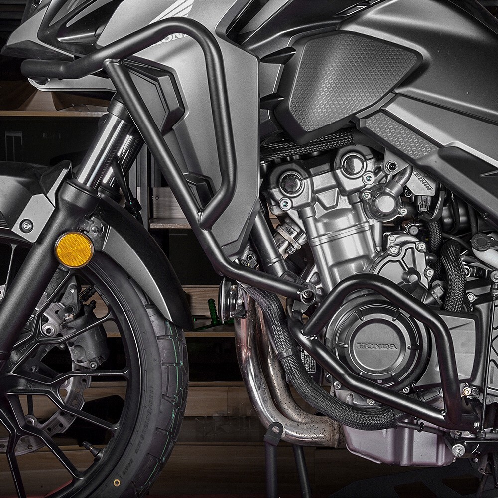 Wolfline Moto Engine Guards Frame Bumper Crash Bars For Honda CB 500 X 2019-2023