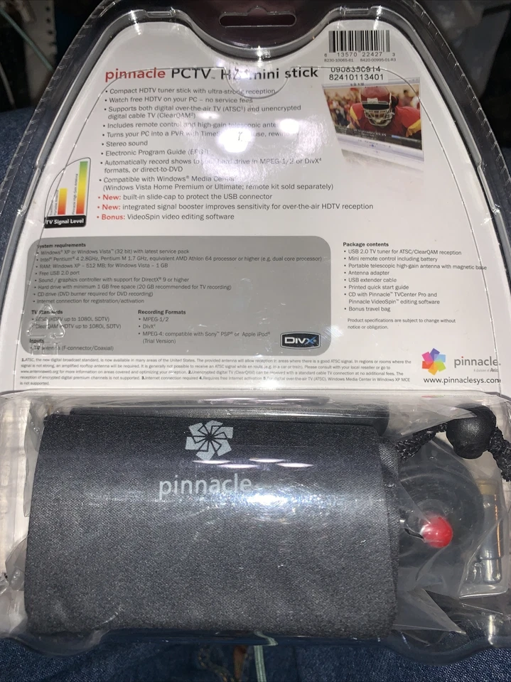 PINNACLE PCTV HD MINI STICK -- BRAND NEW! - Image 2 of 2