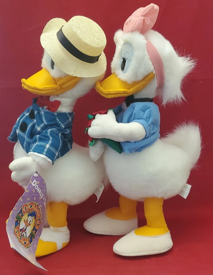 Peluche Posable Pato Donald y Margarita De Colección Mr. Pato sale con etiquetas Foto 2 de 4