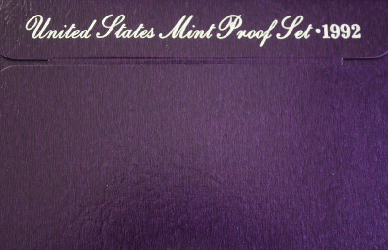 1992 P+D+S Mint Proof Set ~ Kennedy Washington Roosevelt Jefferson Lincoln - Image 3 of 3