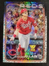 Matt Mcclain All-Star Game Logo Variation HOLO Foil 2024 Topps ASG SP Reds