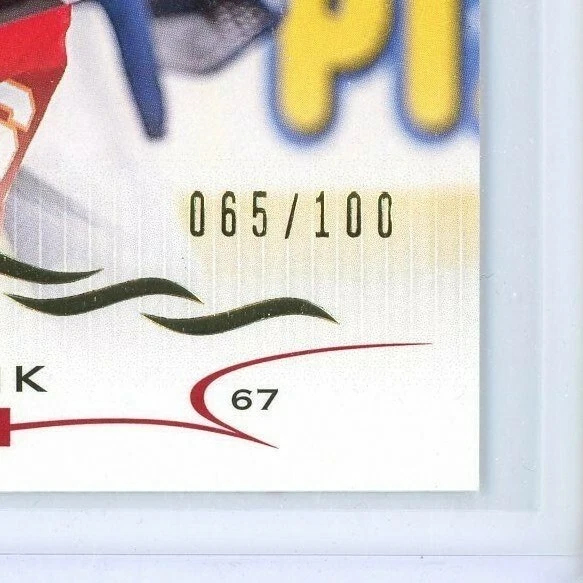 2018-19 Upper Deck Exclusives #276 Michael Frolik Flames /100 - Image 3 of 3