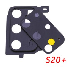 Black Back Glass Camera Lens Cover frame Parts For Samsung Galaxy S20 plus