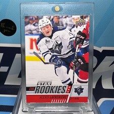2017-18 UD CHL #390, ALEXIS LAFRENIERE SP RC 🔥🔥🔥 Star Rookies - Red Parallel