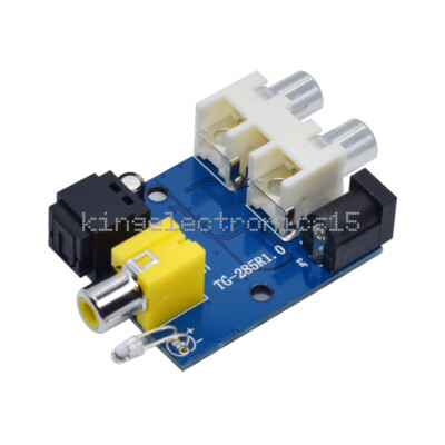 NEW CS8416 CS434 24 Bit 192KHz Coaxial Optical Fiber DAC Decoder Board Module