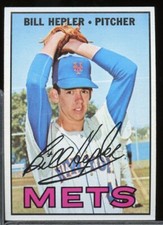 1967 Topps Baseball #144 Bill Hepler
