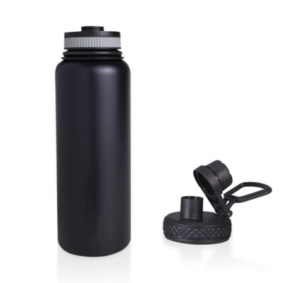 40oz Water Bottle Stainless Steel Vacuum Double Wall Insulation Sport Wide Mouth