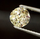 GIA loose certified .75ct SI2 O-P European round diamond vintage estate Natural — photo 4