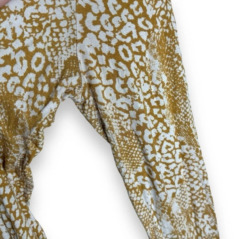 Free People Size Large Womens Bodysuit Snakeskin Animal Print Edgy Y2K Indie - Image 3 of 4