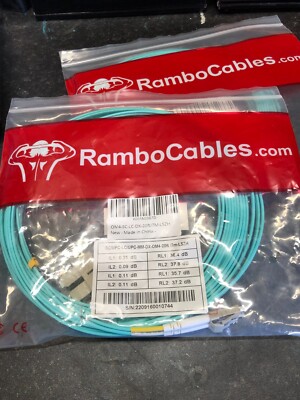 Glasfaser Duplex Patchkabel - OM4 Multimode LC auf SC Länge 7m