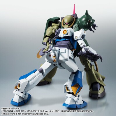 BANDAI ROBOT魂 MS-06FZ ZAKU II FZ New Amazon.com: TAMASHII NATIONS - Mobile Suit Gundam: 0080 War