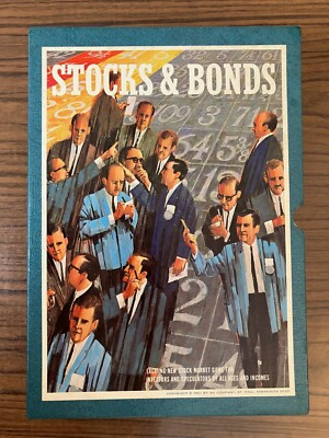 Stocks & Bonds 3M-Spiele 1964 Avalon US-Version Top Zustand