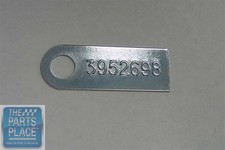 1970 Chevrolet Chevelle M-20 Muncie Transmission Tag 3952698