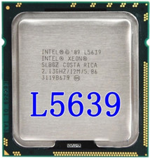 Intel Xeon L5639 2.13 GHz 5.86 GT/s 12 MB Socket 1366 CPU Processor 100 Tested