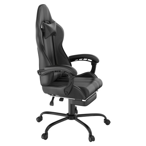 Gaming-Stuhl Bürostuhl mit Rollen Schreibtischstuhl Höhenverstellbar Max 135kg - Bild 11 von 17