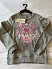 Image of kids Kenzo Grey Tiger Sweatshirt 10 years