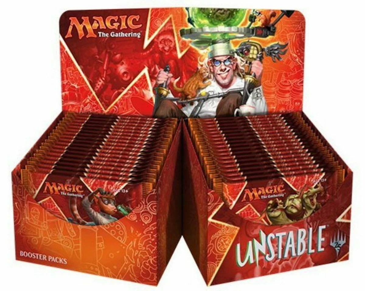 Magic: The Gathering Unstable Sealed Collectible Card Game Boxes