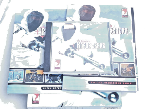 RAINBOW SIX LANCIA ROGUE. PC. SCATOLA GRANDE. MARRONE 1943 - Foto 3 di 3