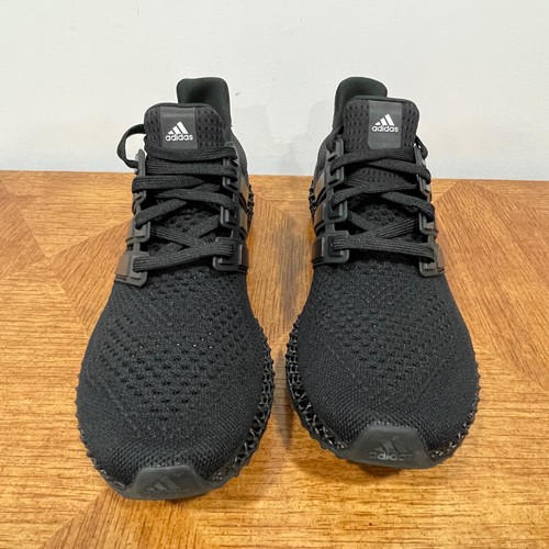 Adidas ULTRA4D Ultra Boost 4D Sneakers Mens 10.5 Triple Black Knit Shoes FY4286 - Picture 3 of 12