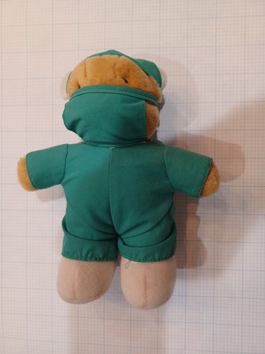 Krankenschwester Teddybär in Peelings grün 8 Zoll