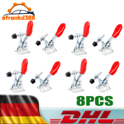 27kg/59lbs Fassungsvermögen Horizontal Toggle Clamp Schnellspanner Handwerkzeuge