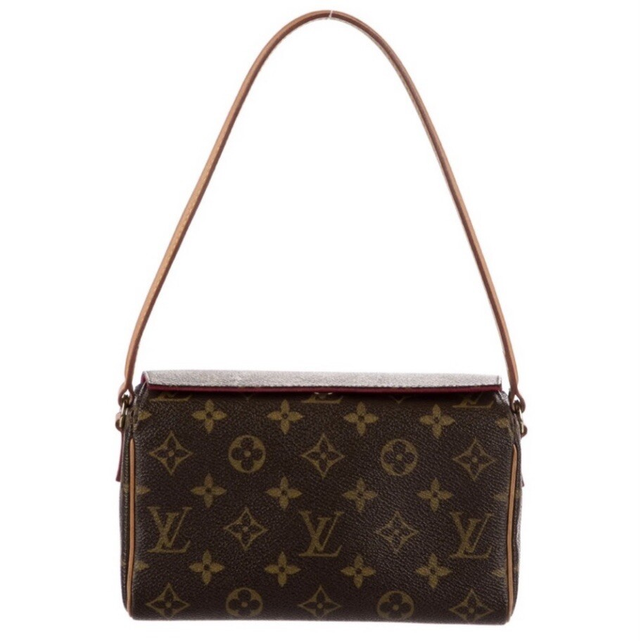 VUITTON バッグ  RECITAL Auth LOUIS VUITTON Recital M51900 Monogram Women's Handbag