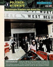 Politiker-Attentate - Vereinigte Staaten von Amerika - Infokarte