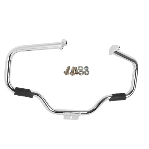 Engine Guard Crash Bar & Footpegs Fit For Harley Softail Fatboy Heritage 00-17 - Picture 11 of 11