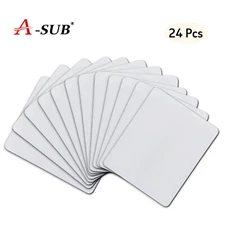A-SUB Sublimation Blanks, 24PK Large Extended Gaming Mouse Pads 9.4"x7.9"x0.08"