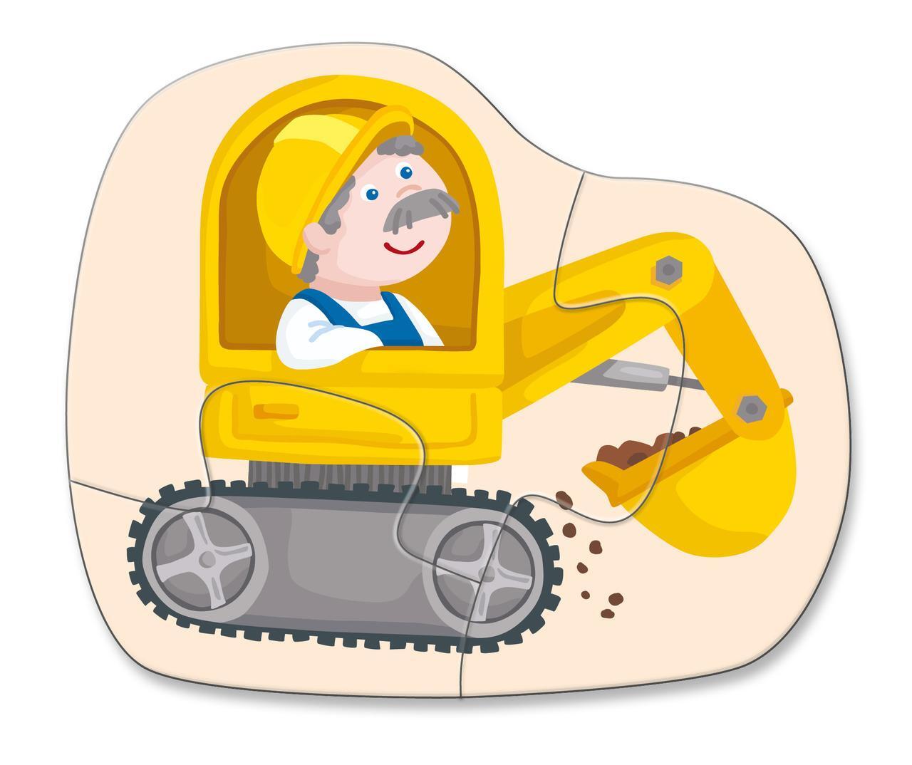 Thumbnail - Anna Lena Filipiak 4 Erste Puzzles - Baustelle 4010168256894