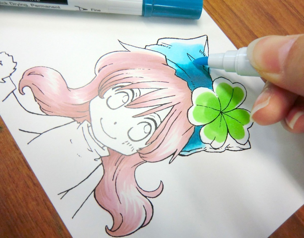 Deleter Marker Sketch Pen NEOPIKO 36 Colors C set Manga Anime